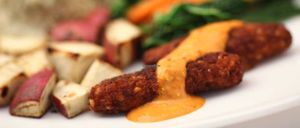 Croquettes in bbq sauce  at Vegehop - Remetinecki in Zagreb