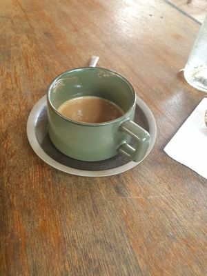 . at Prana Garden Restaurant in Siargao