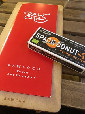 Such a great menu  at Rawcha in Prague