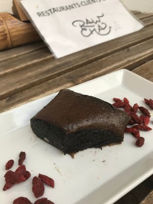 very delicious poppy/plump strudel at Rawcha in Prague