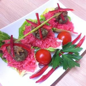 Arabian falafel at Rawcha in Prague