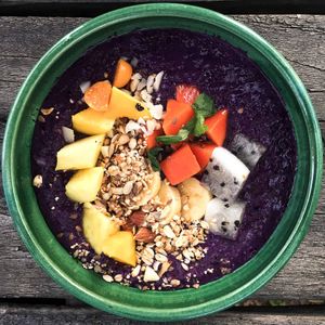 Breakfast with fresh ingredients at Finca San Pedro Barichara in Barichara