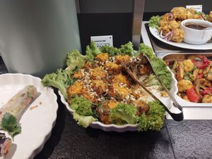 Daily special (pay extra) at Dhaba Beas - Kyjevská in Prague