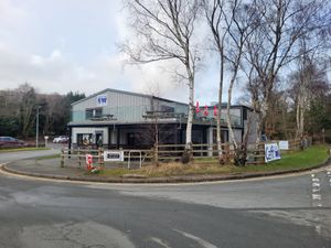 Lone Tree Cafe Outside at Lone Tree Cafe  in Llanberis