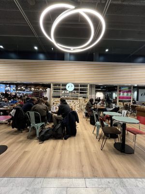 Outside the restaurant   at TLS - Factory & Co - Hall C in Blagnac