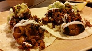 insane tacos at Choices Cafe in Miami