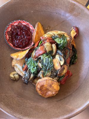 Veggie stack  at Mumma Snow's Country Kitchen  in Tarana