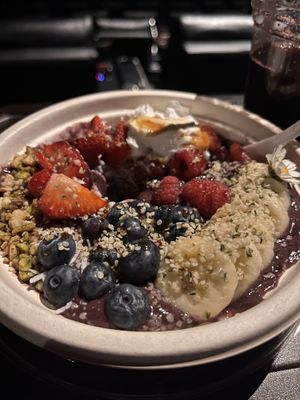 Acai bowl with yogurt  at Vegan Foodie Bowl in Glendale