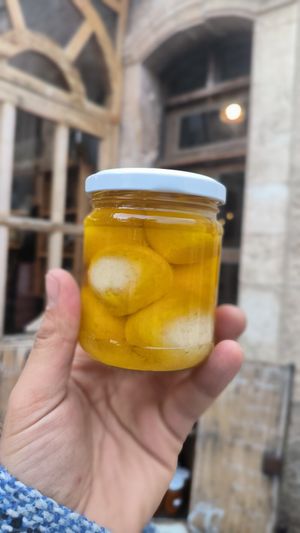 Vegan cheese at Hommosani - الحمصاني  in Amman