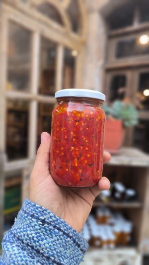 Jordanian chili at Hommosani - الحمصاني  in Amman