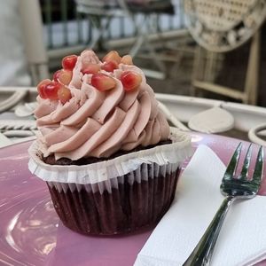 Rosen Cupcake at CupCakes Wien in Vienna