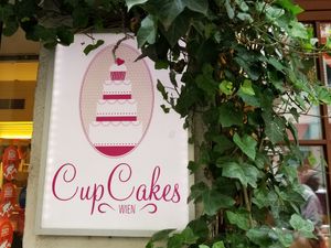Sign at CupCakes Wien in Vienna