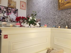 How cute is this interior?! at CupCakes Wien in Vienna