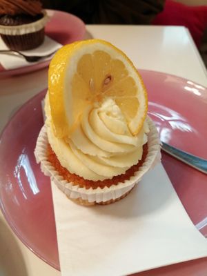 Carrot with citron at CupCakes Wien in Vienna