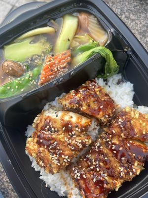 Teryiaki Tofu  at Hanoi Flame in Luebeck