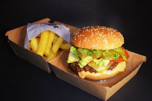 The Lighthouse Burger at The Green Mermaid in Durham