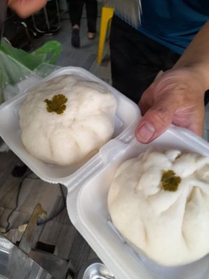 Vegan dumplings at Hoàng Phúc in Ho Chi Minh City