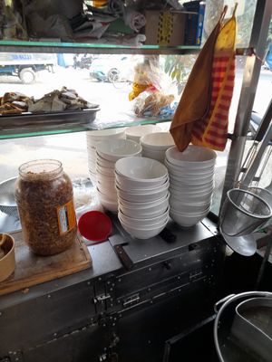 Stall outside at Hủ tíu Chay in Ho Chi Minh City
