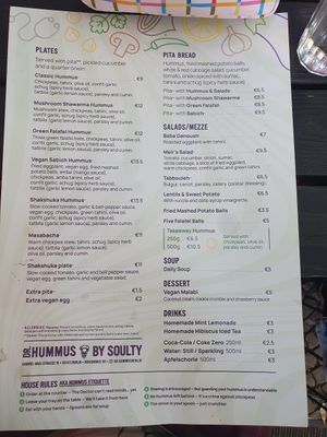  at Dr Hummus in Berlin