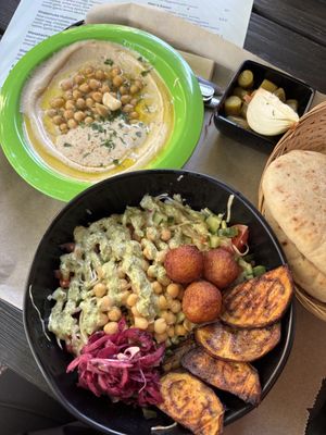   at Dr Hummus in Berlin