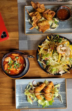 Gemischte Vorspeisen at Onkel Ha Vegan in Muelheim-kaerlich