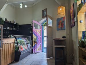 Interior at Mixta Cafe in Santiago