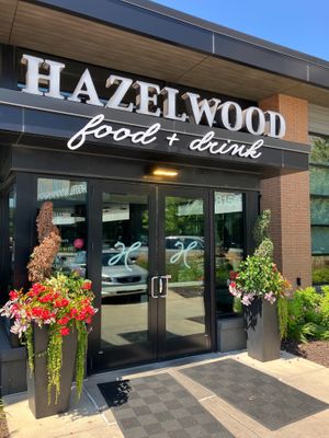 Exterior July 2025 at Hazelwood Food + Drink in Bloomington