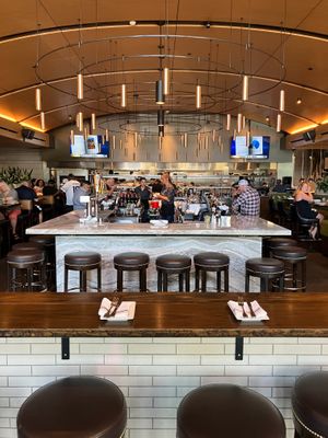 Interior July 2025 at Hazelwood Food + Drink in Bloomington