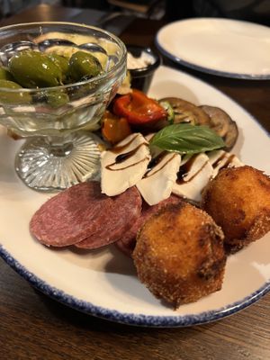 Vegan tapas assortment   at Segreto in Helsinki