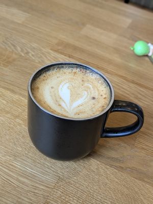 Dirty Chai avena 3.7 € at La Gente Café in Oviedo