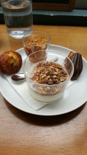 Dessert - Brunch at Cafe Pinson - Poissonniere in Paris