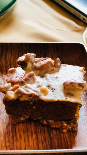 Pecan pie at Well Dressed Salad Bar and Cafe in Central Singapore