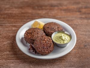 Falafels at Mean Grille in Houston