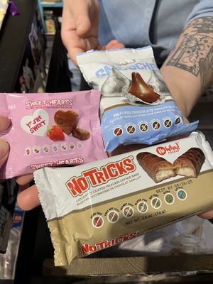 No Whey! options  at Charm Me Sweet Candy Store in St Louis