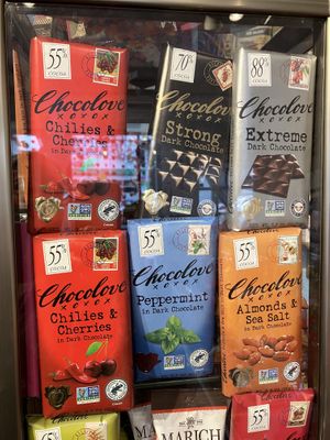 Accidentally vegan options   at Charm Me Sweet Candy Store in St Louis