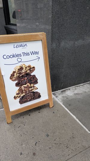Levain at Levain Bakery  in Brooklyn