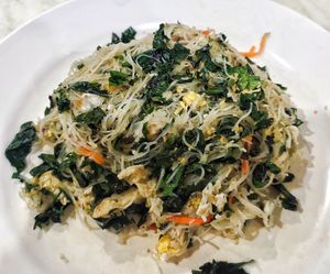 Cangkuk manis fried bee hoon at Pu Ti Vegetarian - 菩提樹  in Kuching
