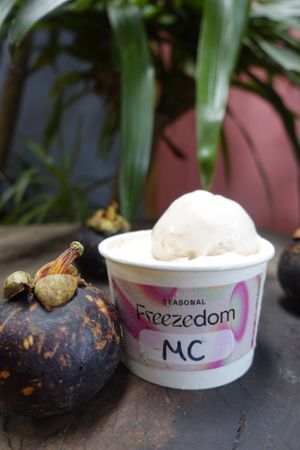 MC

Mangosteen + Soursop Sorbet 
 at Freezedom Da Nang in Da Nang