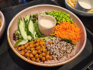 Vegan poke bowl at Nineteen Hunter Valley in Pokolbin