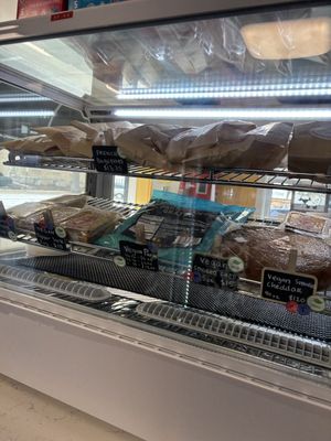 Vegan artisan cheeses  at Ugly Noodle in Geneva