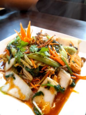 Crispy fried noodles at Hủ Tiếu Chay Cây Đề - Quận 8 in Ho Chi Minh City