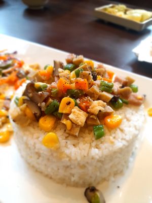 Mixed veggies fried rice at Hủ Tiếu Chay Cây Đề - Quận 8 in Ho Chi Minh City