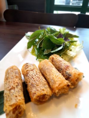 Fried spring rolls at Hủ Tiếu Chay Cây Đề - Quận 8 in Ho Chi Minh City