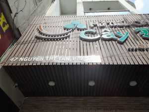 Sign outside at Hủ Tiếu Chay Cây Đề - Quận 8 in Ho Chi Minh City