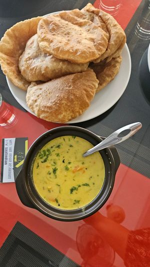 Puri Bhaji at SAAT Indian Restaurant in Hoi An