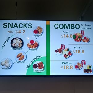 Menu at Vegie Bowl Express in Boronia