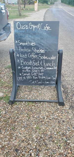  at Oasis Fitness Gym and Cafe in Hopkins