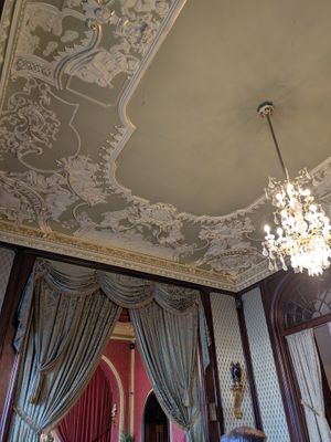 Inside of Café Gerbeaud at Café Gerbeaud in Budapest