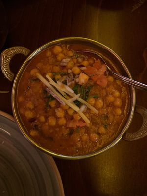Chana masala  at Indian Village in Berlin