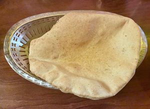 Bhature  at Indian Village in Berlin